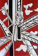 Fernard Leger Builder painting